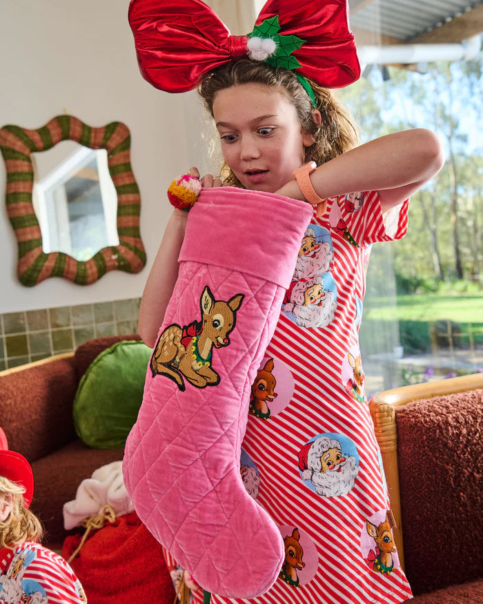 Kip & Co Velvet Stocking