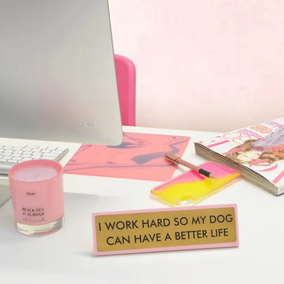 Desk Plate