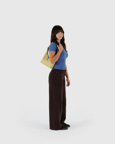 Baggu Mini Recycled Leather Shoulder Bag