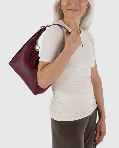 Baggu Mini Recycled Leather Shoulder Bag