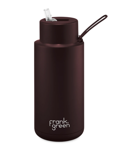 Frank Green Ceramic Reusable Bottle / Limited Edition / 34Oz W Straw