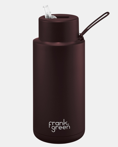 Frank Green Ceramic Reusable Bottle / 34Oz W Straw
