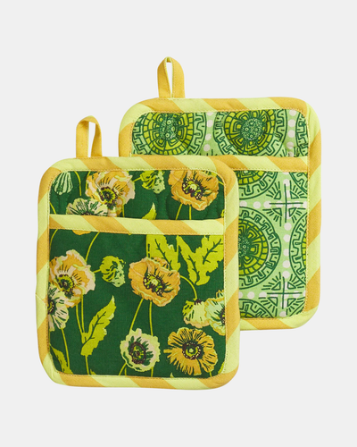 Sage X Clare Pot Holder Set