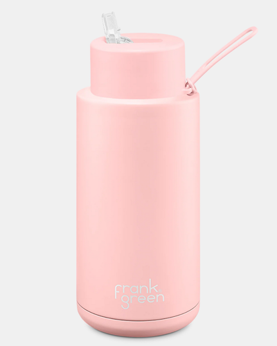 Frank Green Ceramic Reusable Bottle / 34Oz W Straw