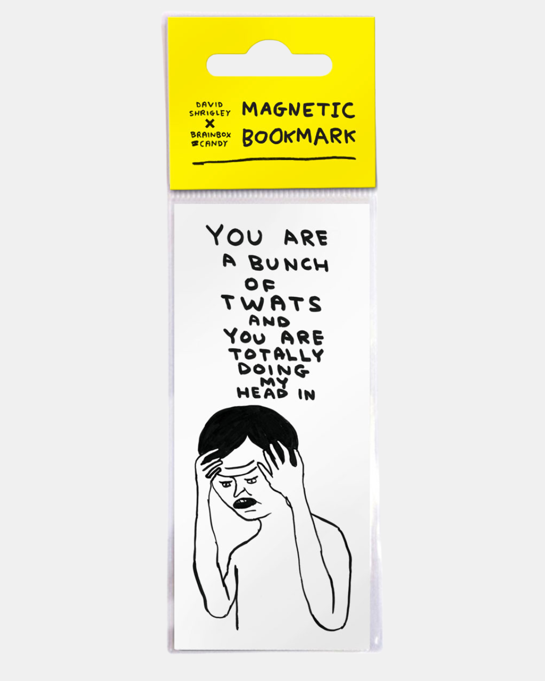 David Shrigley Magnetic Bookmark
