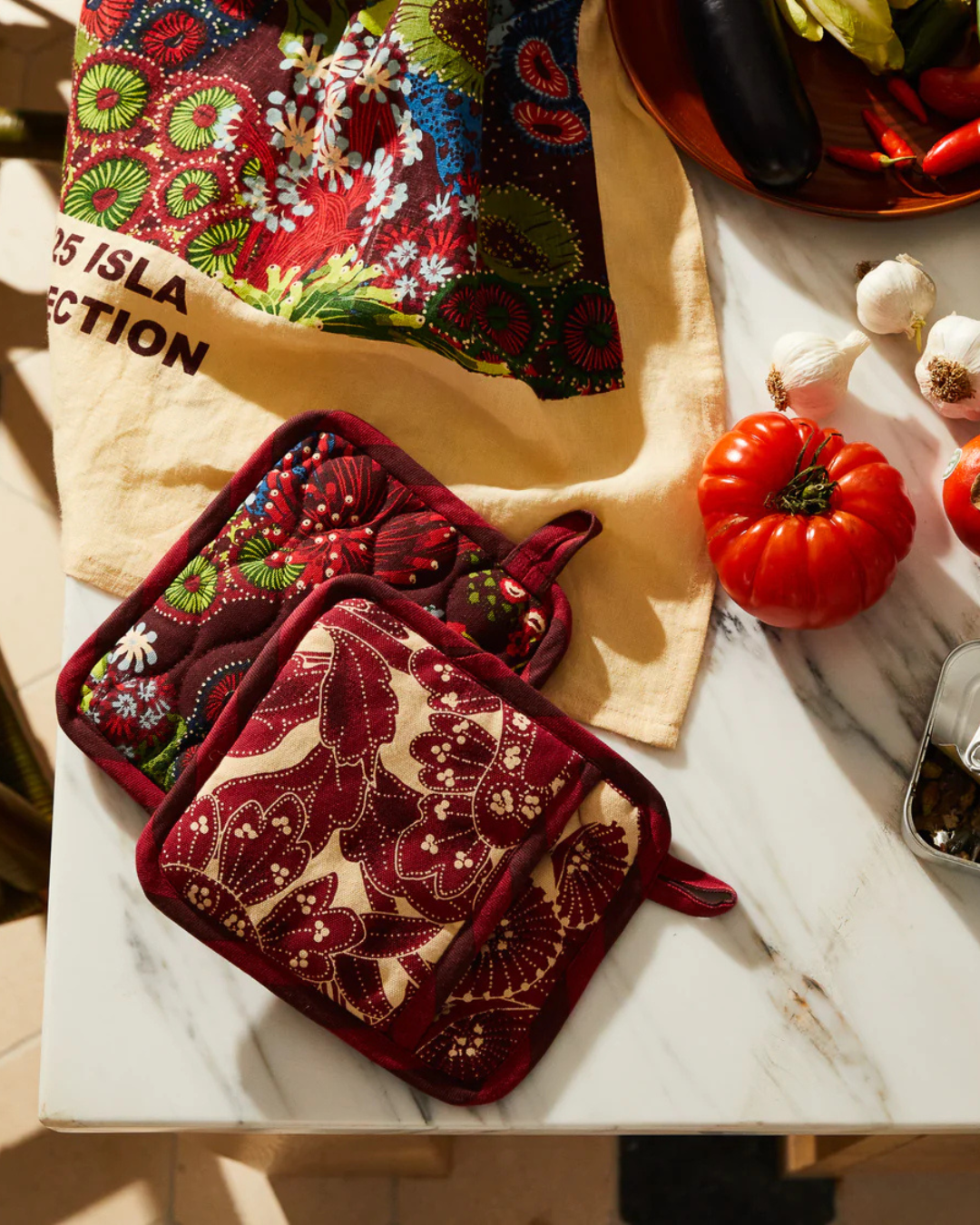 Sage X Clare Pot Holder Set