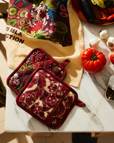 Sage X Clare Pot Holder Set