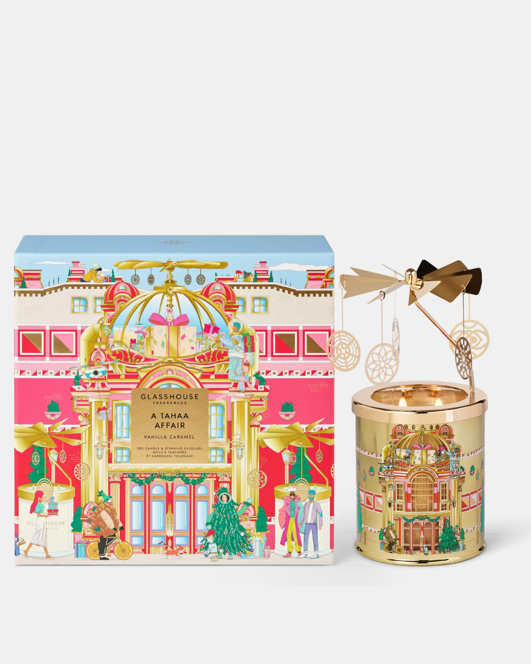 Glasshouse Spinning Carousel GIft Set