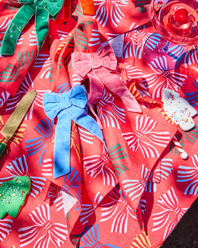 Kip & Co Napkin Holder Set / Velvet Bows Of Joy / 4P