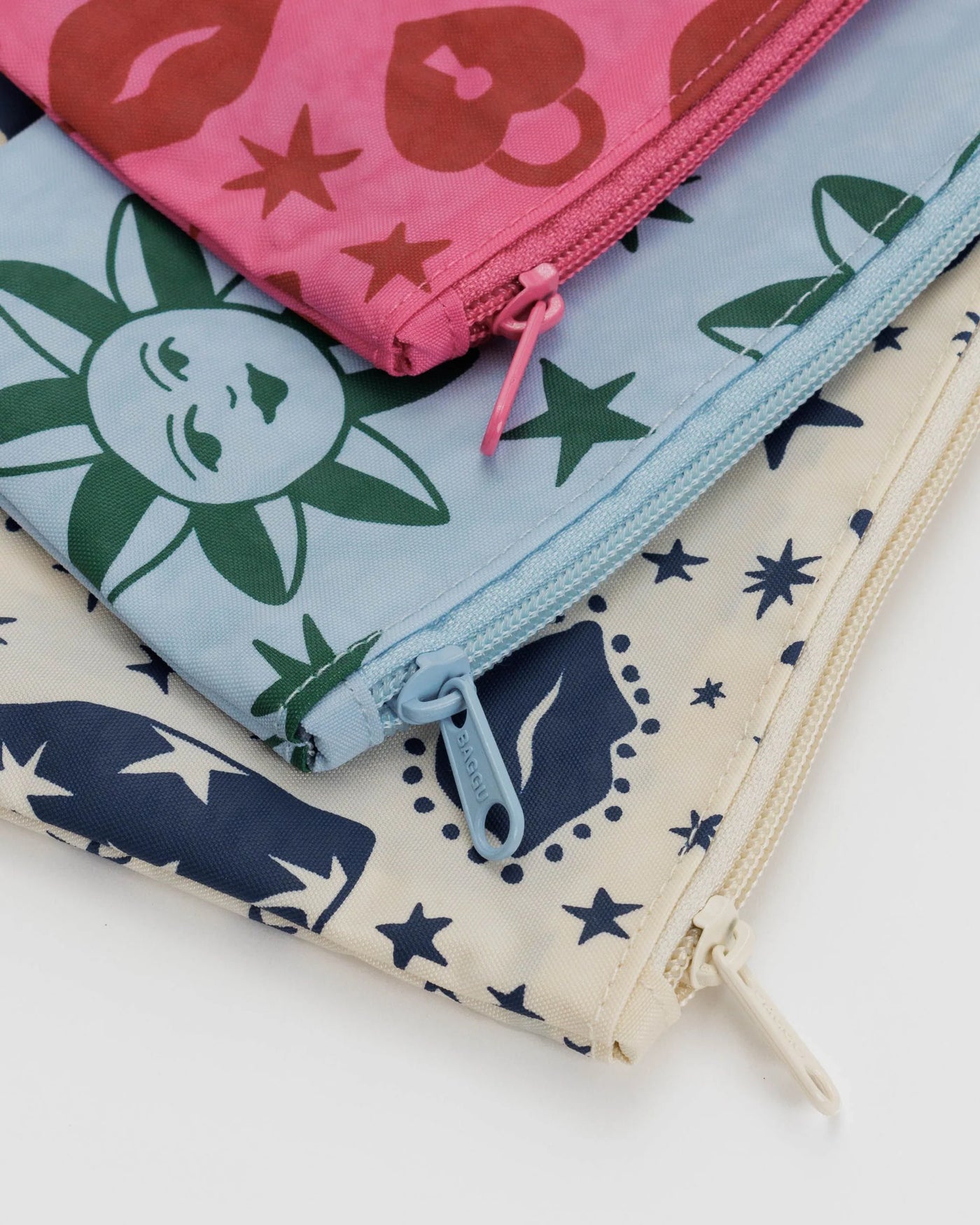 Baggu Flat Pouch Set