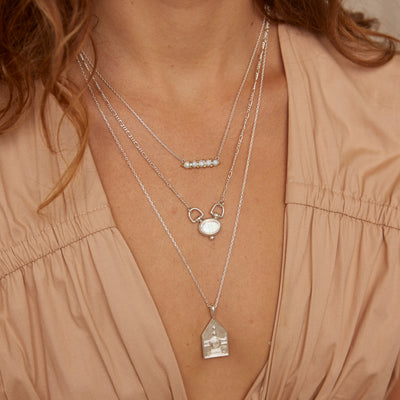 Lyra Moonstone Necklace