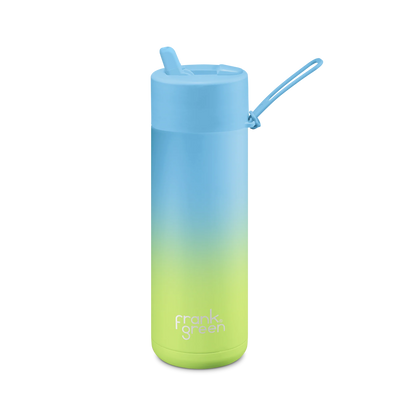 Frank Green Ceramic Reusable Bottle / Limited Edition / 20Oz W Flip Straw