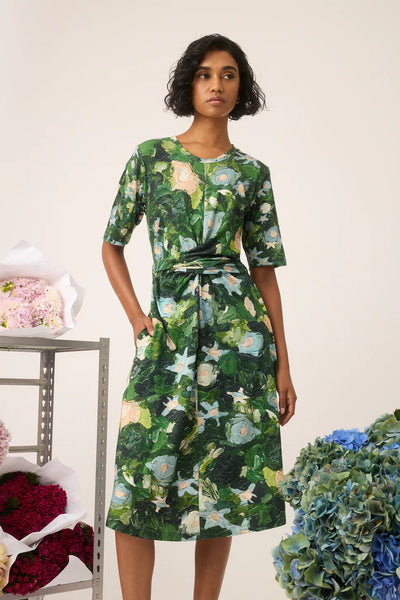 Terra Short Sleeve Wrap Dress