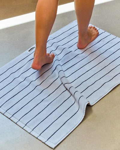 Hommey Pinstripe Bath Mat