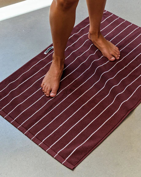 Hommey Pinstripe Bath Mat