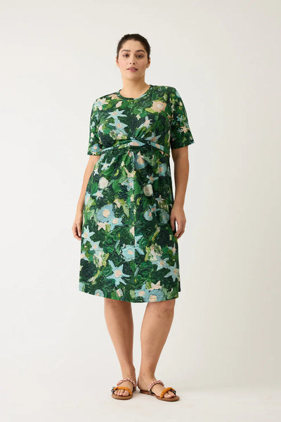 Terra Short Sleeve Wrap Dress