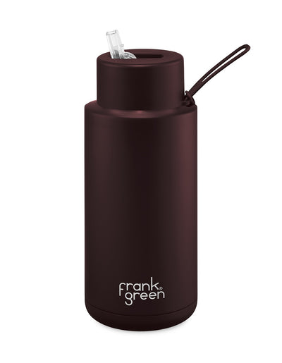 Frank Green Ceramic Reusable Bottle / 34Oz W Straw