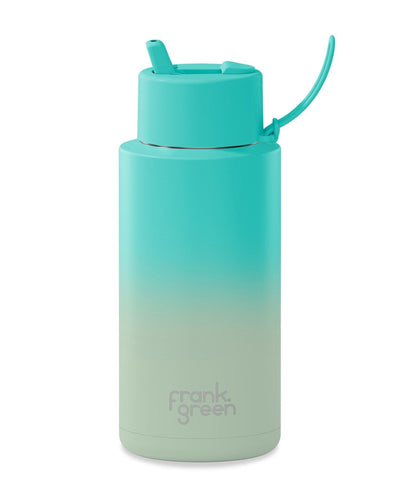 Frank Green Ceramic Reusable Bottle / Limited Edition / 34Oz W Flip Straw