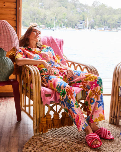 Kip & Co Short Sleeve Shirt & Pant Pyjama Set