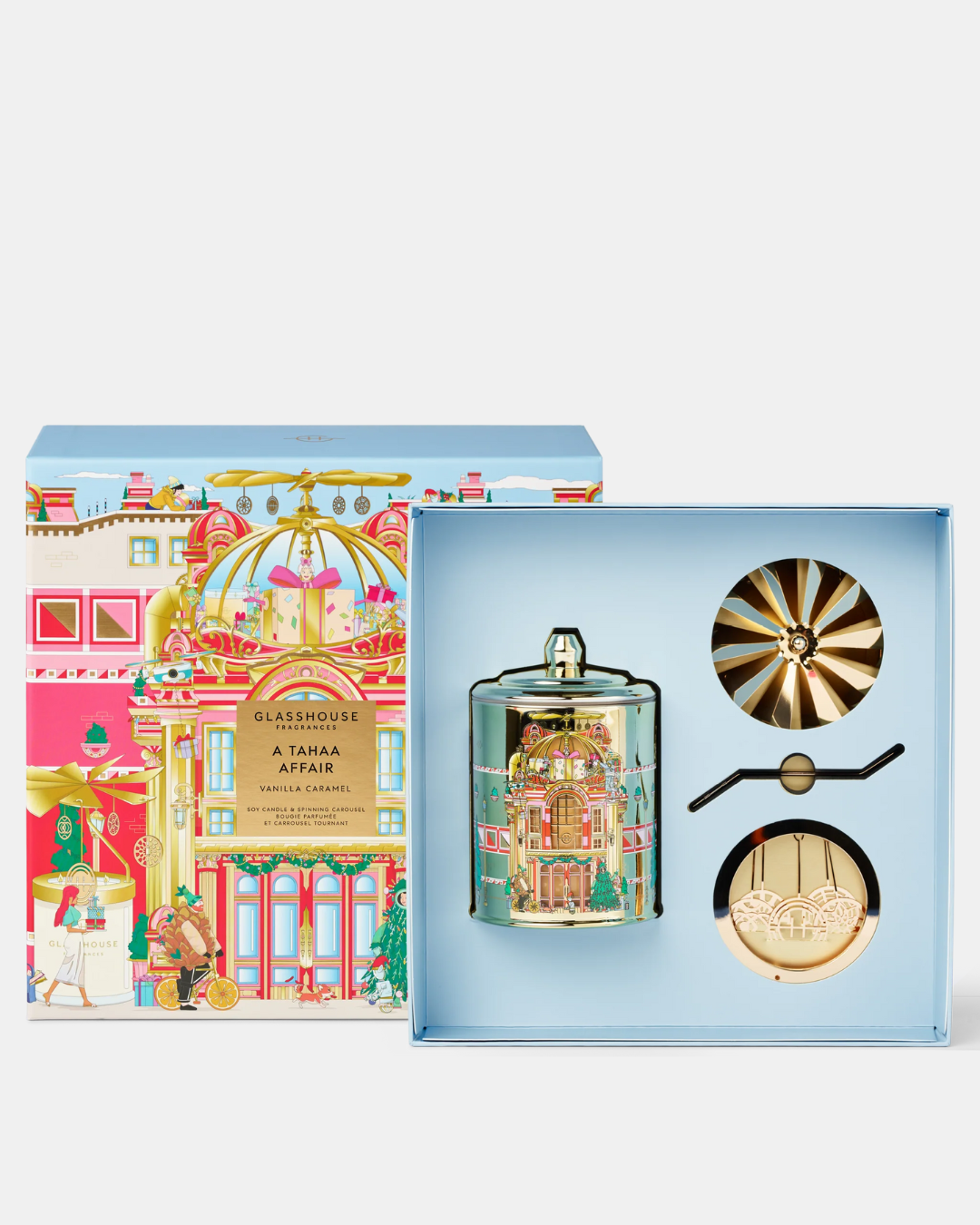 Glasshouse Spinning Carousel GIft Set