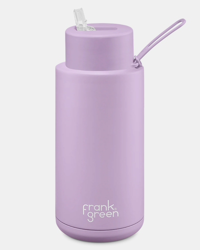 Frank Green Ceramic Reusable Bottle / 34Oz W Straw