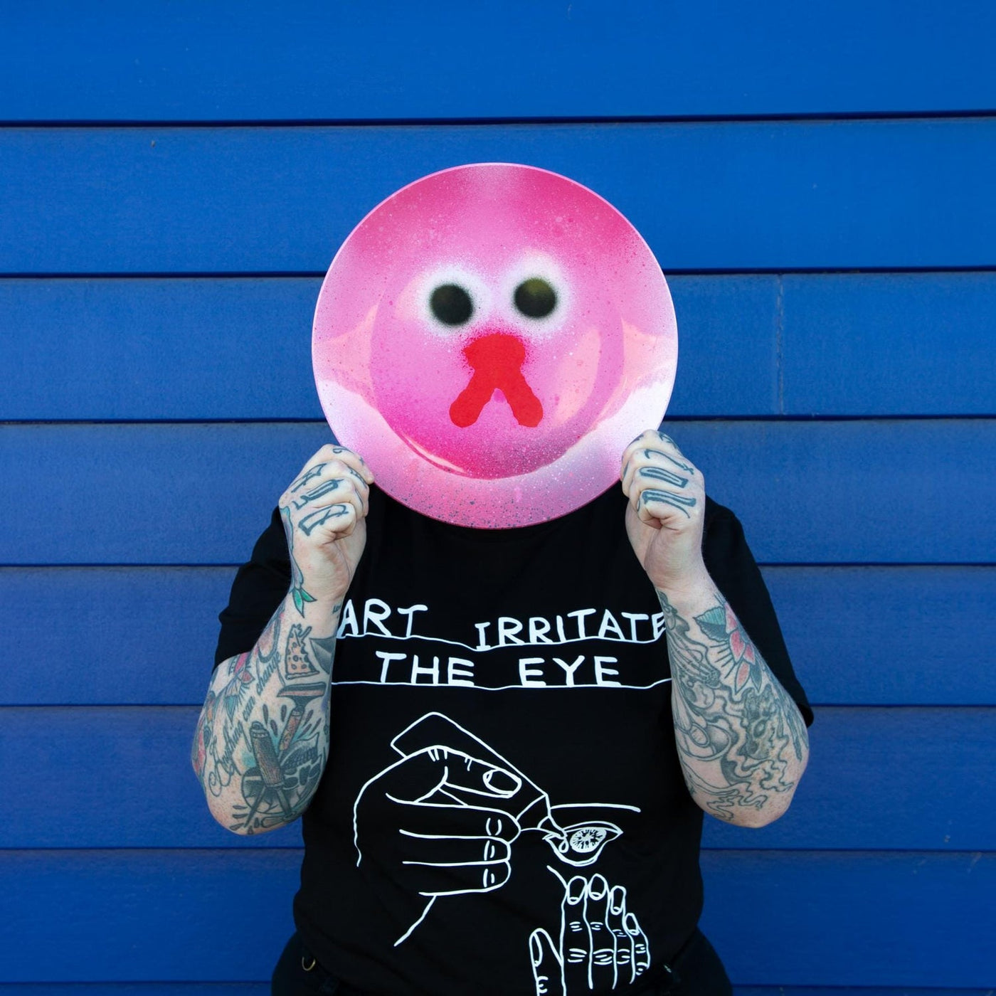 Milkshake Melamine Plate x Jon Burgerman