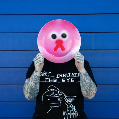 Milkshake Melamine Plate x Jon Burgerman