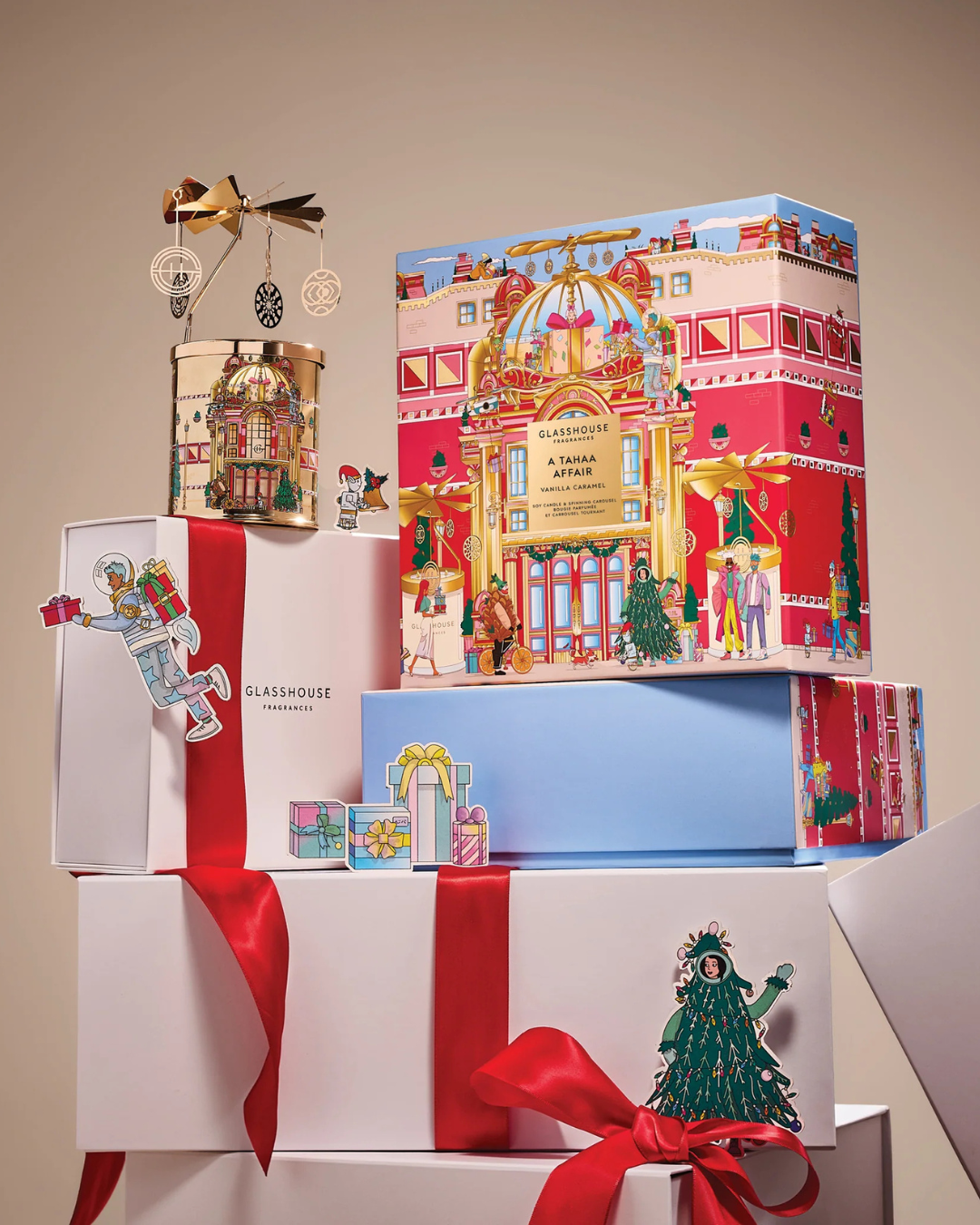 Glasshouse Spinning Carousel GIft Set