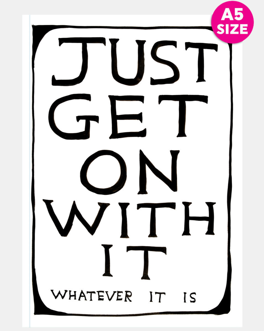 David Shrigley A5 Notebook