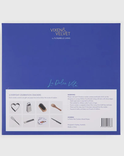 La Dolce Vita Crackers / Mixed Stripes