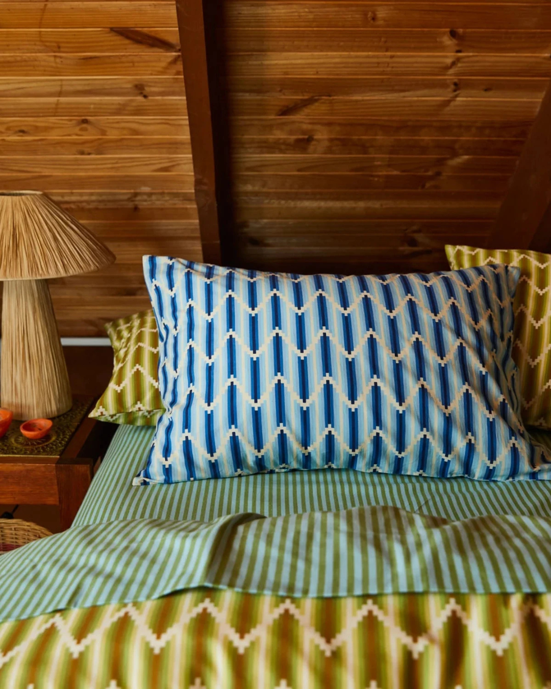 Sage X Clare Cotton Pillowcase Set