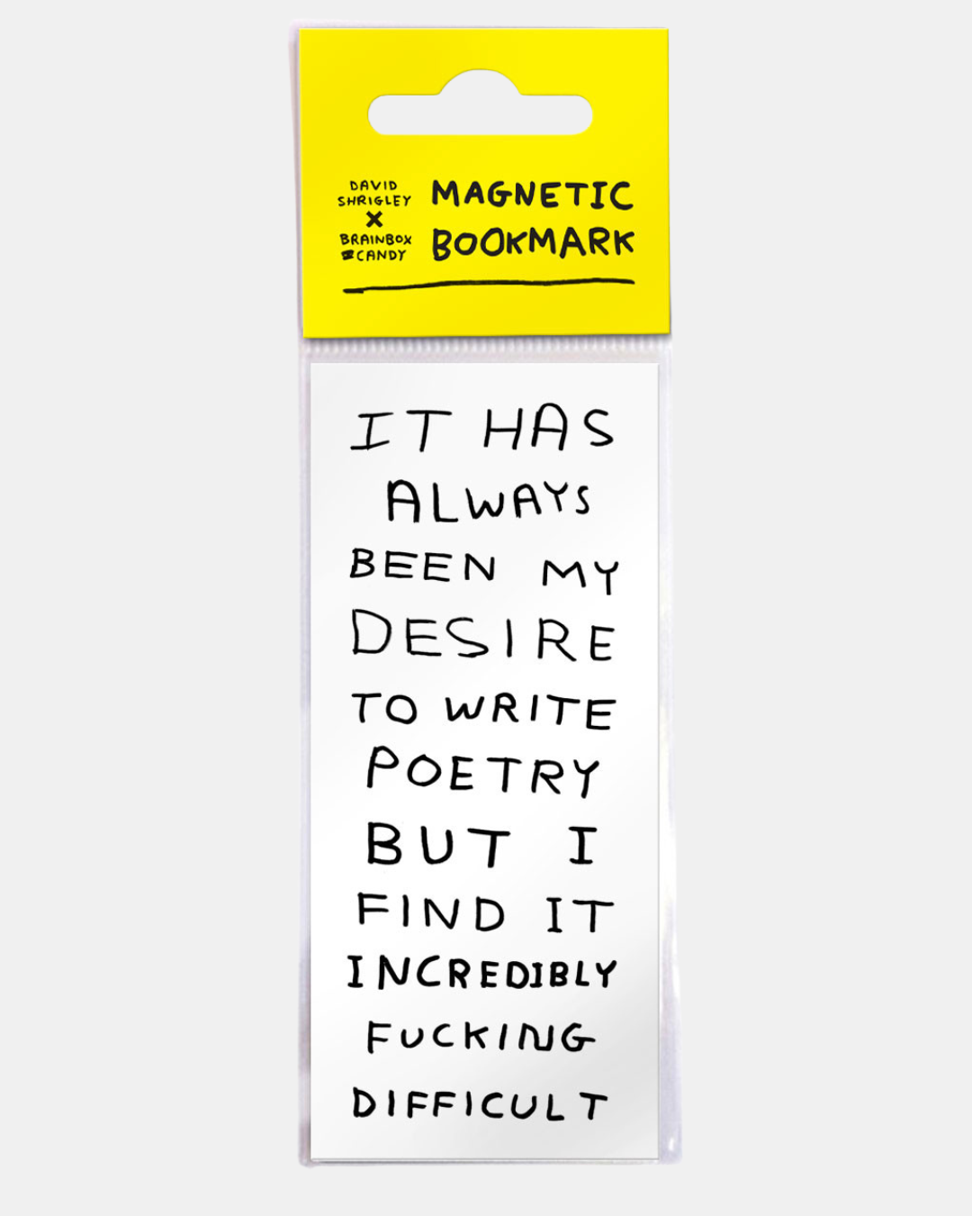 David Shrigley Magnetic Bookmark
