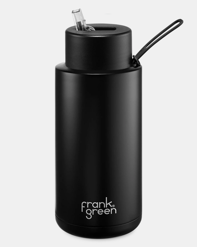 Frank Green Ceramic Reusable Bottle / 34Oz W Straw