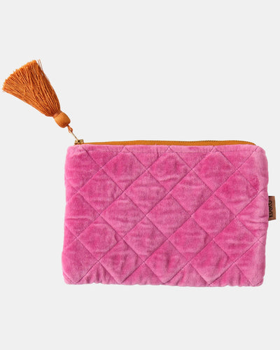 Kip & Co Velvet Cosmetics Purse