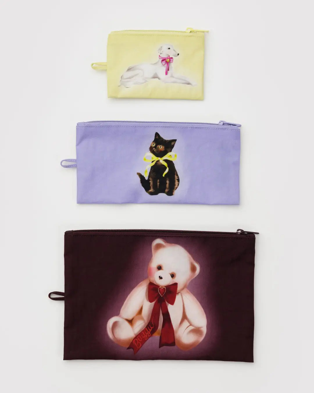 Baggu Flat Pouch Set