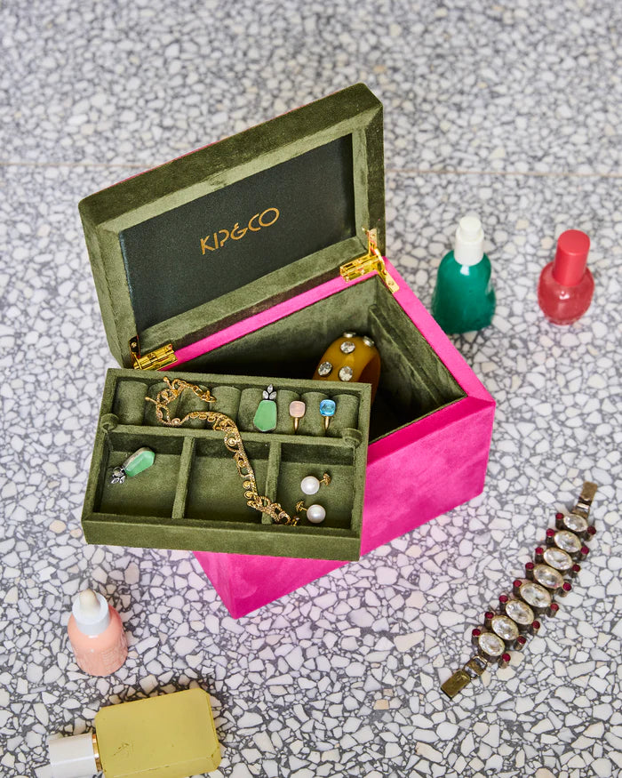 Kip & Co Velvet Jewellery Box