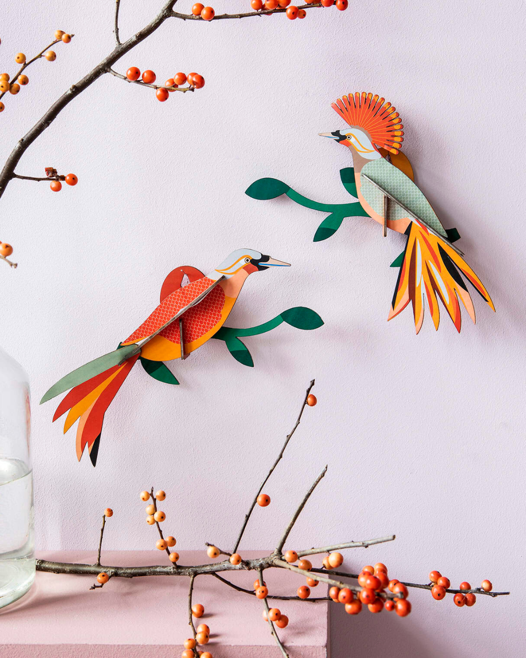 Studio Roof Wall Art B5 / Paradise Birds