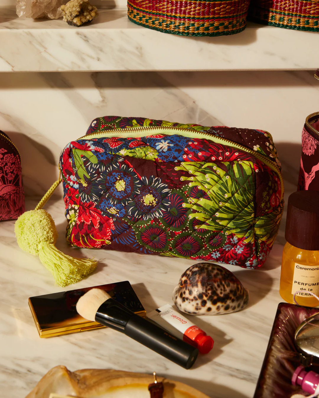 Sage X Clare Beauty Bag