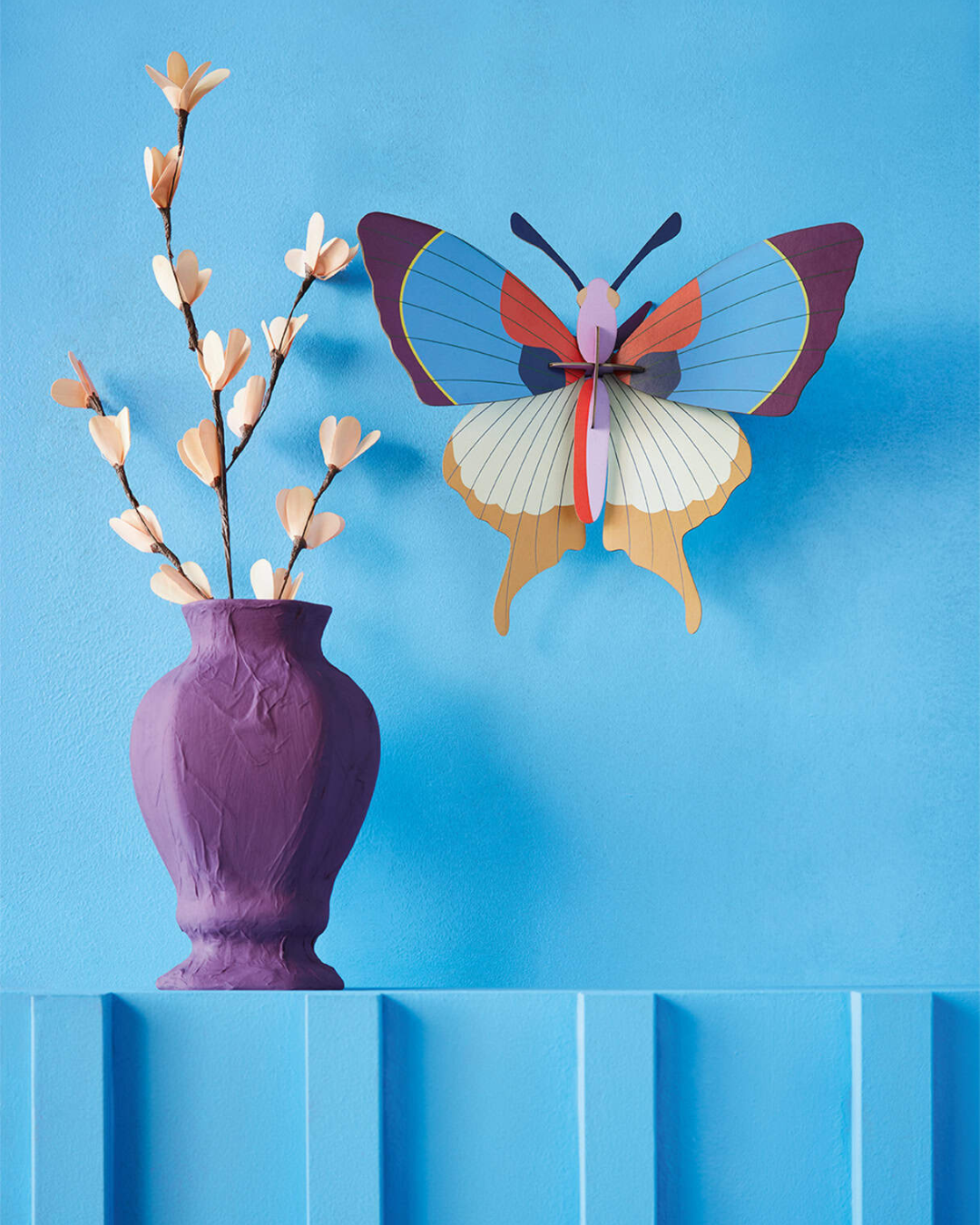 Studio Roof Wall Art A4 / Butterflies