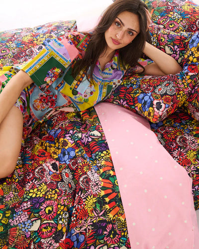 Kip & Co Short Sleeve Shirt & Short Pyjama Set