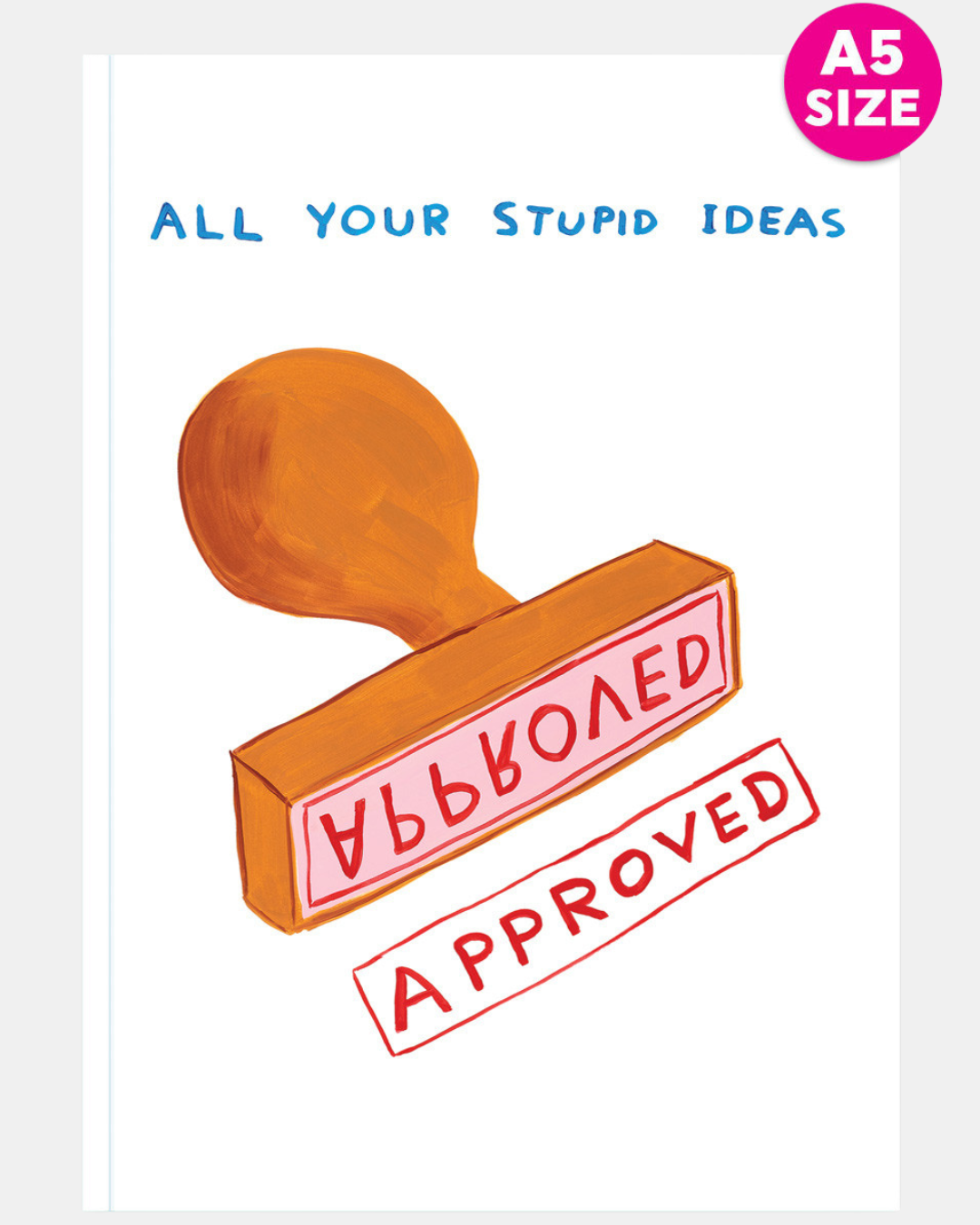 David Shrigley A5 Notebook