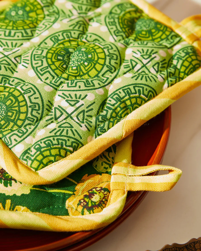 Sage X Clare Pot Holder Set