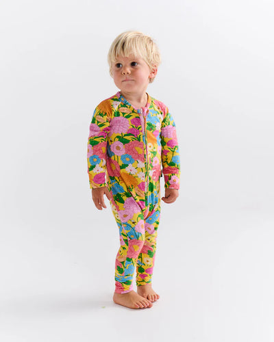 Kip & Co Organic LS Zip Romper