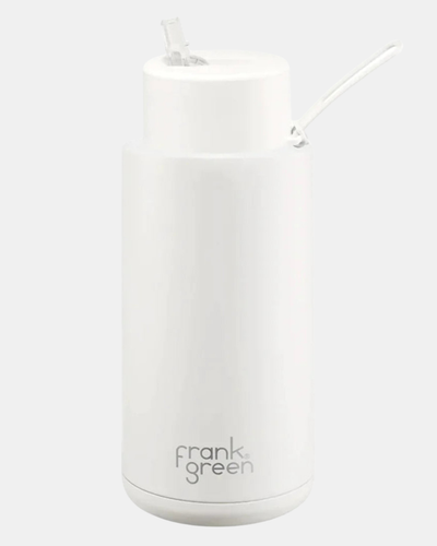 Frank Green Ceramic Reusable Bottle / 34Oz W Straw