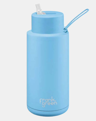 Frank Green Ceramic Reusable Bottle / 34Oz W Straw