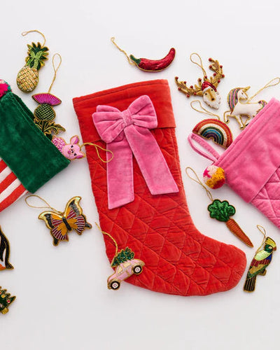 Kip & Co Velvet Stocking