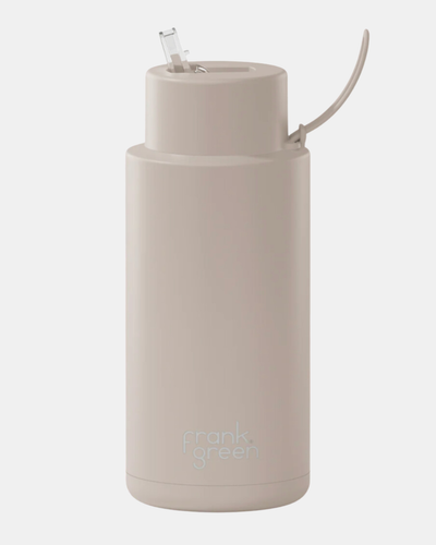 Frank Green Ceramic Reusable Bottle / 34Oz W Straw