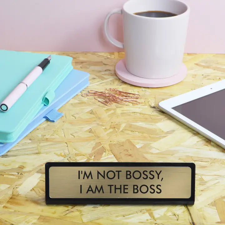 Desk Plate