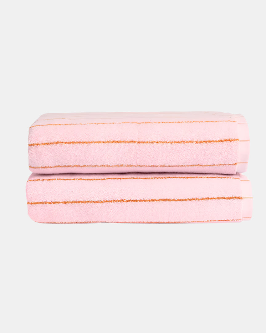 Hommey Pinstripe Bath Sheet