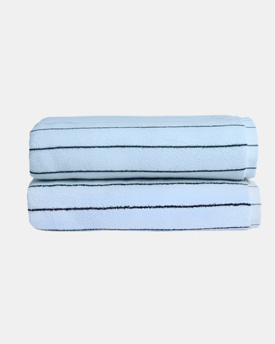Hommey Pinstripe Bath Sheet
